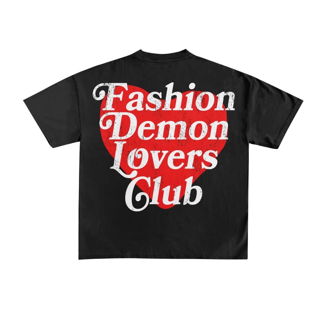 “Lovers Club ❤️” Heavyweight Tee