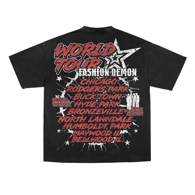 “Chi-City Tour” Heavyweight Tee