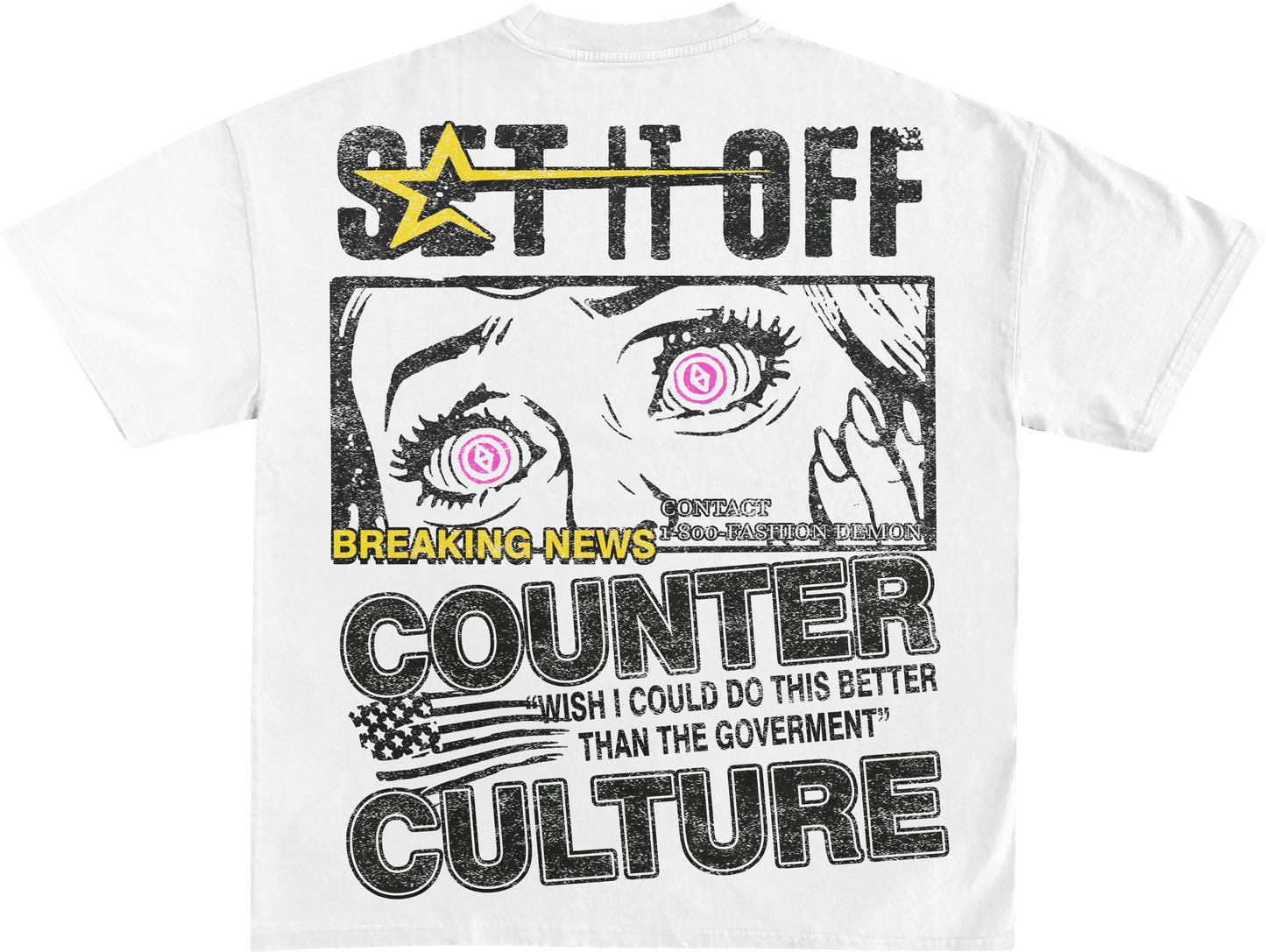 “Breaking News” Heavyweight Tee